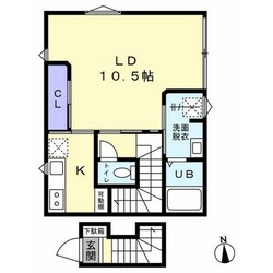 ピオーネの物件間取画像